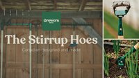 Taking control of weeds with the stirrup hoe