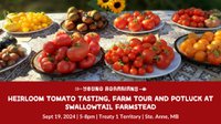 Heirloom Tomato Tasting, Farm Tour and Potluck at Swallowtail Farmstead