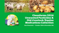 Cleanfarms Colleciton Days - New Brunswick