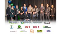 Outstandind Young Farmers with Sponsors